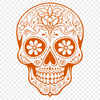 Stunning Skull SVG, PNG, PDF And DXF Files