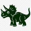 Unique Triceratops - For Laser Project