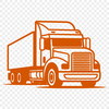 Free Unique Semi Truck Printable Artwork