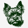 Free Artistic Yorkshire Terrier Digital Artwork