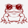 Beautiful Toad Vector Art - Free SVG Download