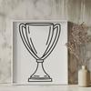 Trophy Printable Image In SVG, PNG, PDF And DXF Formats