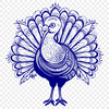 Creative Turkey Vector Illustration