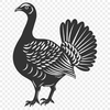 Artistic Turkey Vector Art