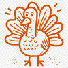 Free Free Turkey - Free DXF Download, Commercial Use