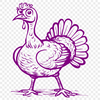 Free Artistic Turkey Vector Illustration