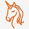 Free Unicorn PNG - For Laser Engraver Project