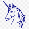 Free Beautiful Unicorn Decal