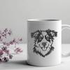 Stunning Australian Shepherd In SVG For Free Download