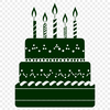 Cake Decal In SVG, PNG, PDF And DXF Formats