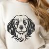 Creative Cocker Spaniel In SVG Free Commercial Use Download