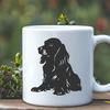 Sitting Cocker Spaniel PNG