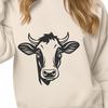 Free Cow In DXF Format - Free Download