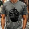 Cupcake Illustration In SVG, PNG, PDF And DXF File Formats