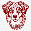 Stunning Australian Shepherd DXF - For Cricut Project