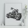 Beautiful Motorcycle PNG - For Cricut Project