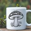 Unique Mushroom Clip Art - Free PNG