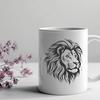 Stunning Lion - Vinyl SVG