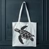 Sea Turtle Illustration In DXF File Format For Free Download