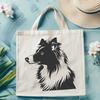 Stunning Shetland Sheepdog - SVG Format