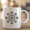 Creative Snowflake In DXF For Free Download