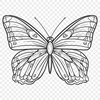 Insect Vector Drawing In SVG, PNG, PDF And DXF File Formats