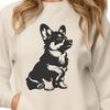 Creative Sitting Welsh Corgi Artwork