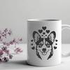 Beautiful Welsh Corgi - Sublimation SVG