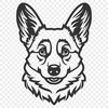 Beautiful Welsh Corgi - For Laser Project