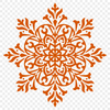 Ornate Snowflake SVG, PNG, PDF And DXF Files