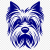 Yorkshire Terrier In SVG For Download, Free Commercial Use