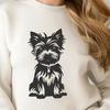 Unique Yorkshire Terrier Drawing DXF - Free Download