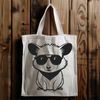 Trendy Possum in Shades A cartoon possum wearing trendy sunglasses, suitable for vector art designs.