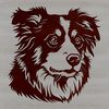 Illustrative representation of a breed of dog commonly used as pets in Australia.
