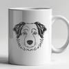 Creative Australian Shepherd - For Sublimation Project