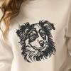 Beautiful Australian Shepherd In PDF Format