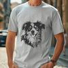 Creative Australian Shepherd - Glowforge PNG