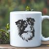 Free Australian Shepherd Stencil In PNG For Free Download