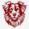 Australian Shepherd In DXF For Download, Free Commercial Use