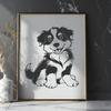 Sitting Australian Shepherd PNGs - Free Commercial Use