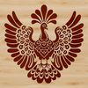 Beautiful Farm Turkey Illustration An ornate illustration of a turkey in a farm setting.