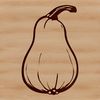 Beautiful Vector Design - Ripe Squash Image A high-quality vector illustration of a ripe yellow squash, suitable for commercial or personal use.