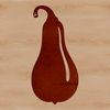 Delicately Illustrated Squash Clip Art A high-quality illustration of a squash, ideal for use in graphic design projects requiring vector art.