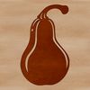 High-Resolution Squash Vector Graphics A high-resolution vector illustration of a squash for crafting and design projects.