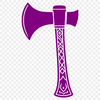 Free Vector Axe Illustration An illustration of a standard axe tool with a handle and head, suitable for vector graphics.