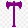 Cutting Tool Vector Illustration A high-quality SVG illustration of a tool used for chopping or splitting wood.
