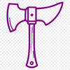 Vector Tool Graphics Free Download A simple vector illustration of a traditional axe, suitable for graphic design projects.