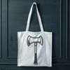 Traditional Axe Head Illustration A high-resolution vector image of a traditional axe head with handle.