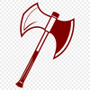 Cutting Edge Design A high-quality SVG illustration of a traditional wood-cutting tool.