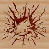 A digital illustration of a salamander with feathery gills and the ability to regrow limbs.